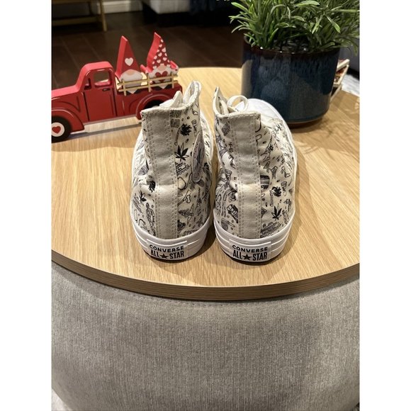 "King of Staten Island" Chuck Taylors New Mens Sz 8 Womens 10 Pete Davidson Rare - Picture 5 of 11